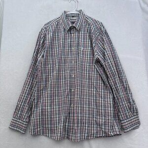 Barbour Shirt Mens XL Multicolor Pocket Business Casual Button Down